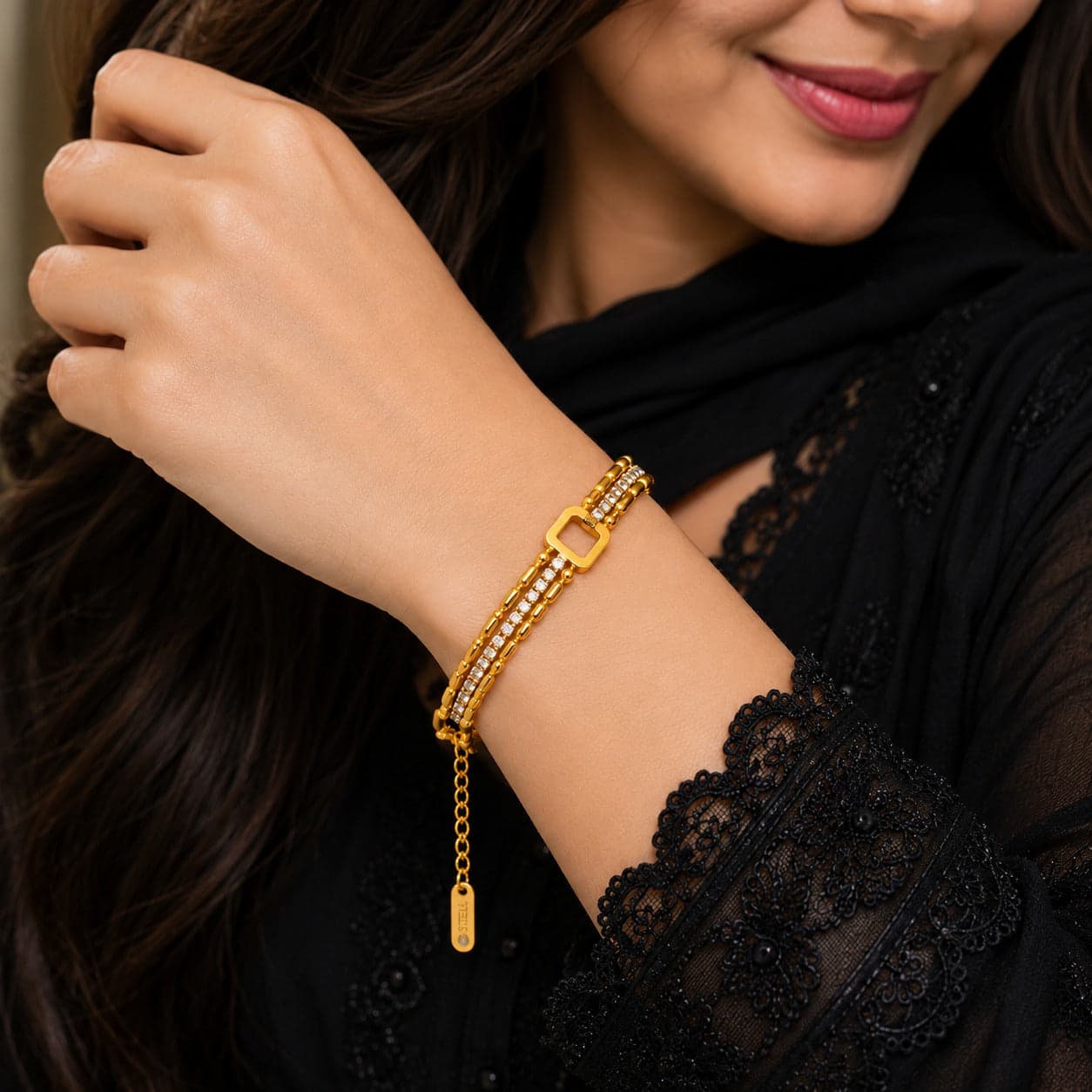 Celeste Gold Bracelet