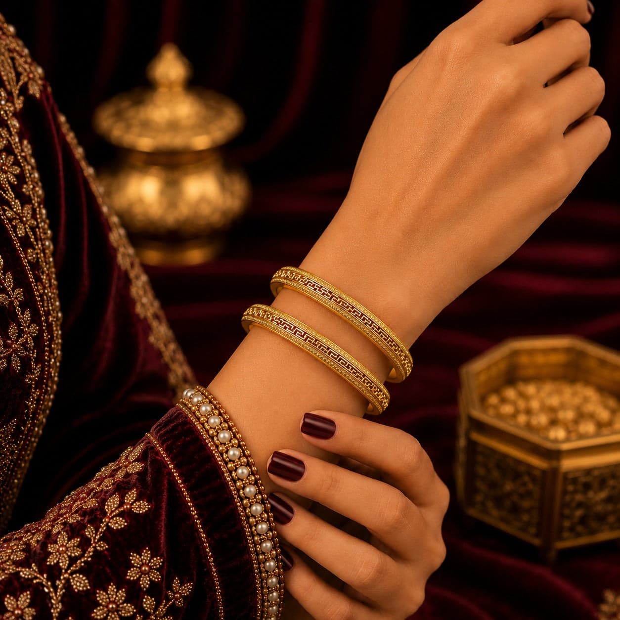 Designer Bangle Set