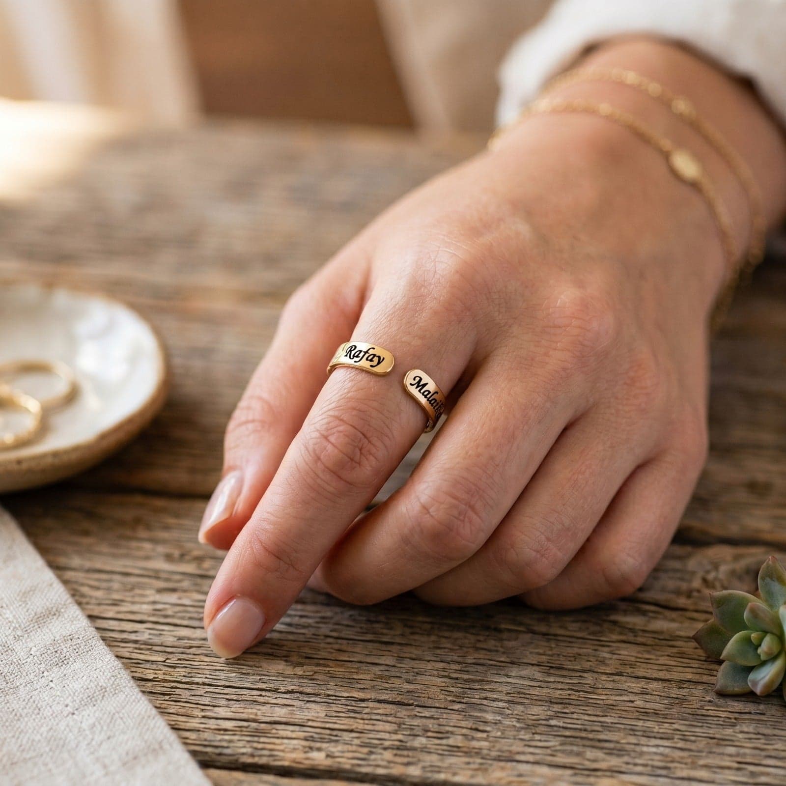 Forever Name Ring