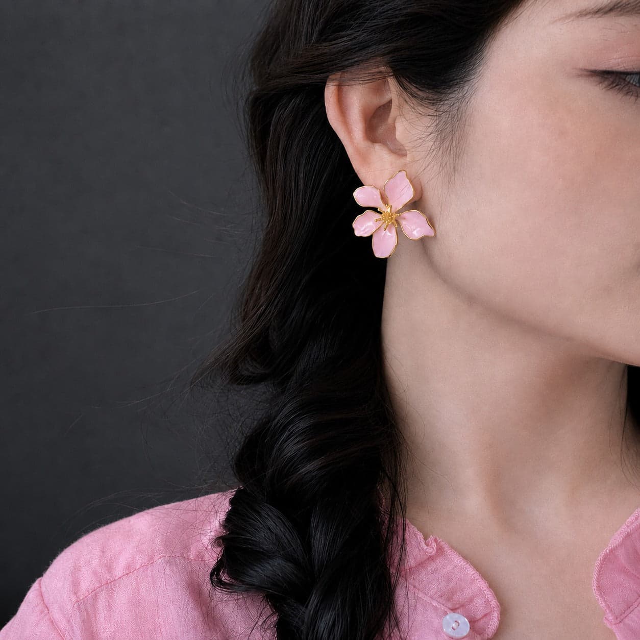 Petal Flower Earrings