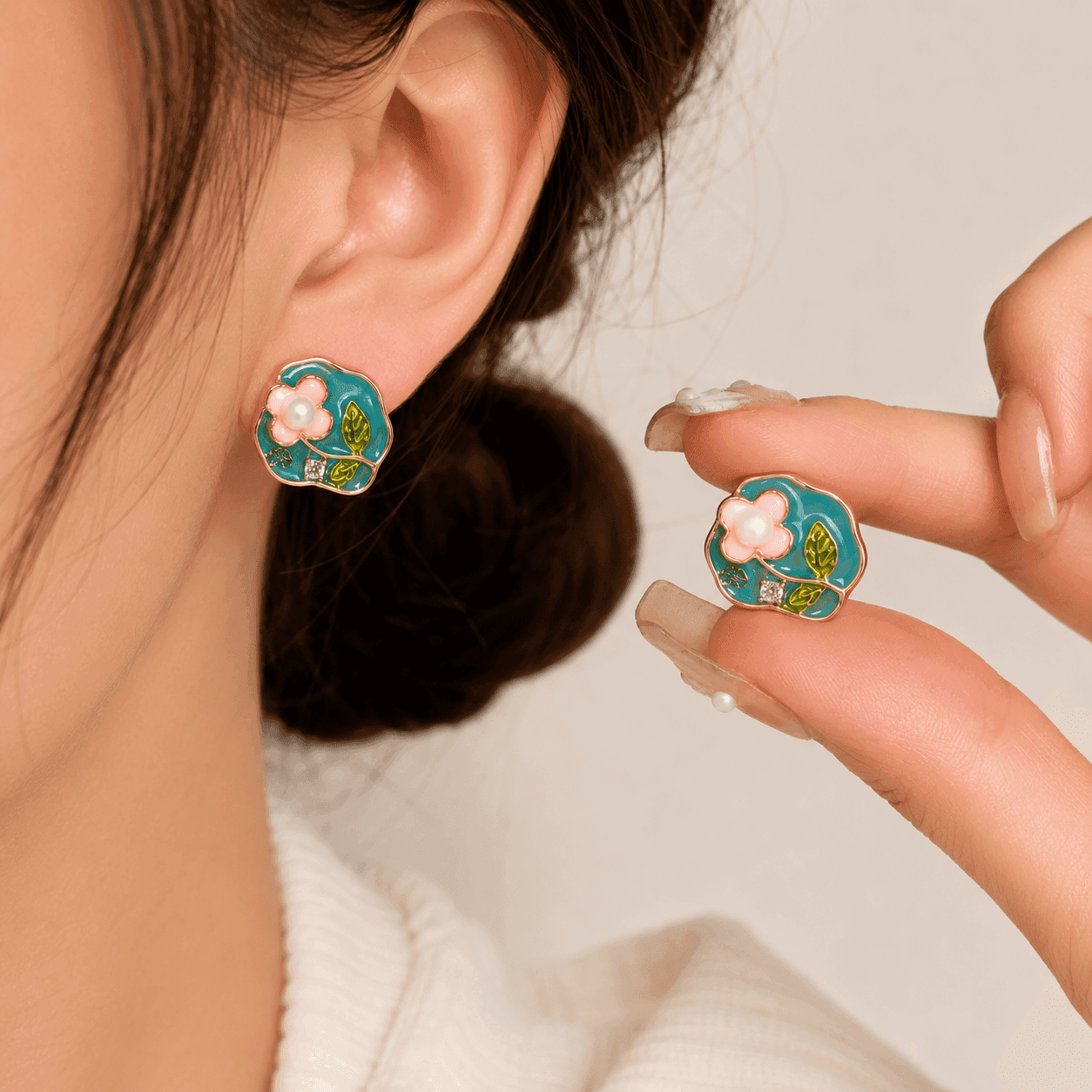 Vintage Pearl Earrings